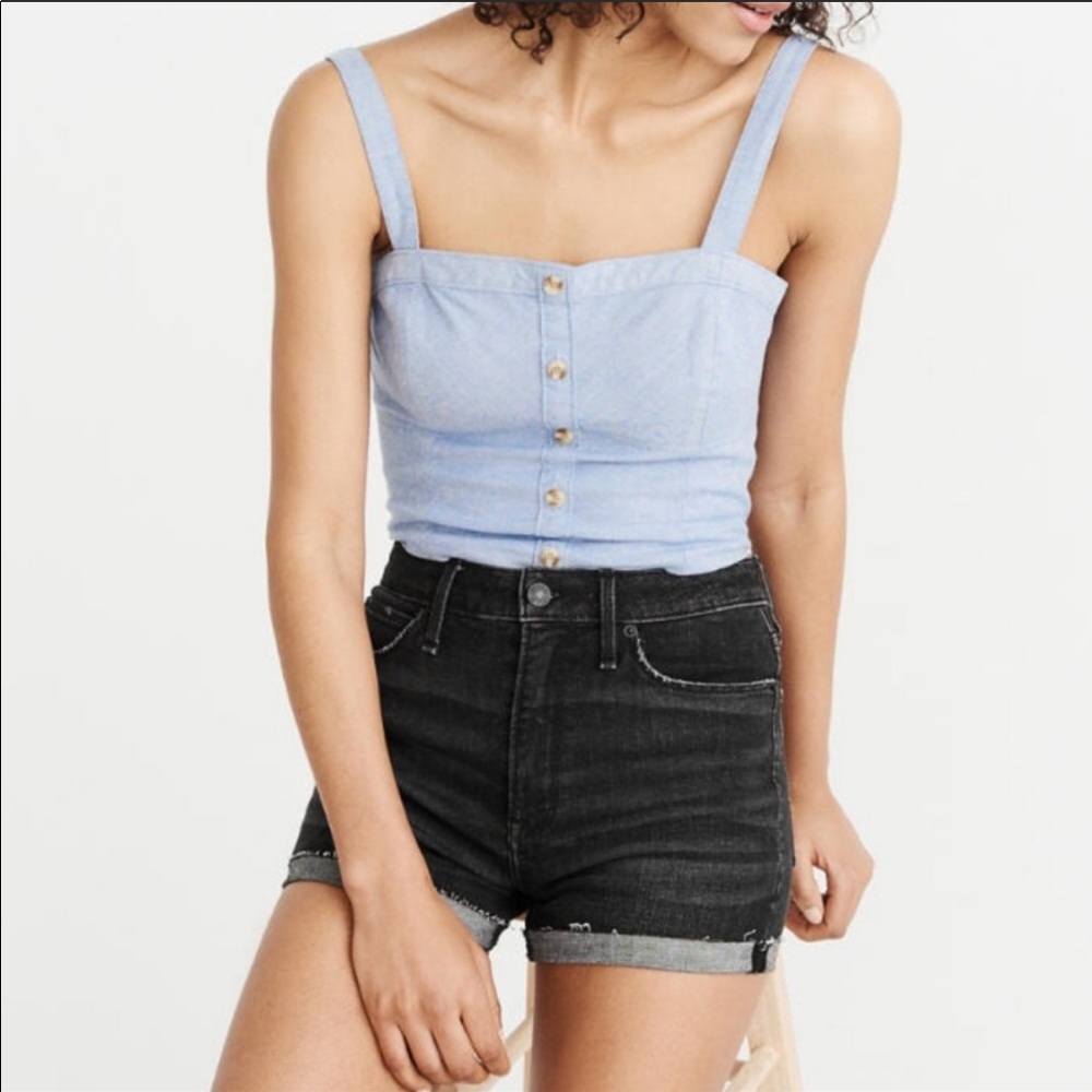 Abercrombie & Fitch Simon High Rise Short